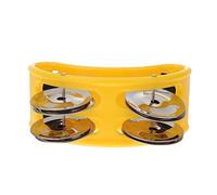 SOIMISS Boy Girl Foot Tambourine Percussion Instrument Safe Rhythm Foot Rattle Bell for Music Education and Play for Parties and Dance Encourages Listening Skills and Fun Activities