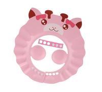 SOIMISS Boy Girl's Shower Cap for Hair Washing Lightweight Ear Protection Boy Girl Bath Hat Cartoon Design Adjustable Buckle