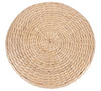 SOIMISS Braided Cushion Straw Floor Cushion for Bedroom Practical Comfortable Seating Beige Natural Appearance Simple Style Home Meditation