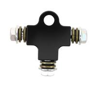 SOIMISS Brake Oil Pipe Joint Hose Brake Oil Connector Aluminum Alloy Black
