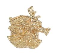 SOIMISS Brass Dragon Head Handle Intricate Carved Cabinet Pull for Dressers Wardrobes Fit Durable Brass Knobs Easy Installation Chinese Style Home Decor