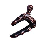 SOIMISS Bronze Key Trigger Guitar Capo Clip for Acoustic, Electric Guitars and Ukulele with Portable Tuner Clamp for Precise Tune Adjustment and Versatile String Instrument Use