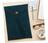 SOIMISS Buddhist Holy Book Bag Chinese Style Pouch Sacred Scriptures Storage Case Tibetan Text Bible Quran Holder Green Velvet Religious Texts Carrying Pouch for Temple and Travel