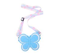 SOIMISS Butterfly Silicone Bag Cute Mini Wallet Coin Purses Small Key Holder Boy Girl's Crossbody Bags for Boy Girl Little Girls