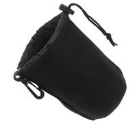 SOIMISS Camera Lens Storage Bag Shockproof Lens Protection Pouch for DSLR Portable Durable Design for Outdoor Travel Daily Use Fits Various Camera Lenses