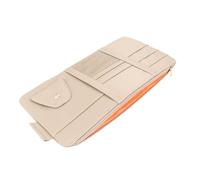 SOIMISS Car Accessory Auto Storage Clip Pu Lightweight Fashion Outlook Storage Wallet for Car Vehicle Practical Sun Visor Organiser