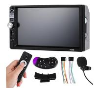 SOIMISS Car Stereo Player with Touchscreen Wireless Backup Camera Sound USB Charging Port Music Playback and Voice Control for Enhanced In Car Audio Experience
