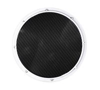 SOIMISS Carbon Fiber Drum Practice Pad with Metronome Dumb Drum Mat for Beginner Drummers Quiet Volume Reduction for Training and Skill Development