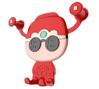 SOIMISS Cartoon God of Wealth Car Phone Holder Mobile Mount for Air Vent Easy Install Secure Fit for All Smartphones