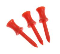 SOIMISS Castle Bulk Pack 50pcs Tees Golf 48mm Lightweight Orange Abs Plastic Plastic Tees Easy to Carry for Golf Ball Use by Golfers