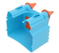 SOIMISS Castle Style Plastic Hamster House Hideaway Blue for Small Pets Such As Guinea Pigs and Mice Color