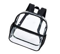 SOIMISS Casual Backpack Transparent Schoolbag Clear Bag Stadium Approved Clear Stadium Transparent School Large Book Fashion School Pvc Toddler Wild Wallet
