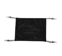 SOIMISS Cat Hanging Hammock Soft Breathable Pet Cage Bed for Small Pets Like Cats Rabbits Hamsters with Skin-friendly Material Black