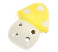 SOIMISS Ceramic Mushroom Ocarina 6-hole Wind Instrument for Beginners Easy Storage and Wonderful Sound, Portable Musical Toy Suitable for Kids on Birthday or Children's Day