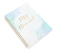 SOIMISS Checkbook Register Ledger Book Marble Light Red Financial Manager for Personal Banking Expense Tracking and Check Balance Management Book for Organized Currency Record Keeping