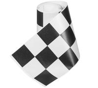 SOIMISS Checkered Bulletin Board Borders 36ft Long Paper Wet Protection for Bathroom and Classroom Wall Decoration