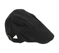 SOIMISS Chef Hat Unisex Adult Work Waiter Hat Mesh Beret Cap Newsboy Cap Cabbie Flat Cap Black