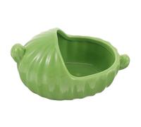 SOIMISS Chinchilla Hamster Sandbath Compact Ceramic Hamster Bathtub Daily Use Bathroom Matching Cage Style
