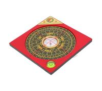 SOIMISS Chinese Style Feng Shui Compass Desktop Decor with Scale Craft Ornament for Camping Hiking Survival and Home Adornment