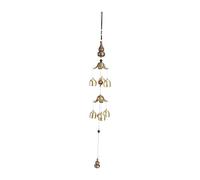 SOIMISS Chinese Styled Wind Chime Indoor Metal Wind Bell for Hanging Chime Decor Alloy Bells for Birthday Celebration