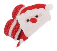 SOIMISS Christmas Embroidered Santa Claus Patch Large Iron Applique for Clothing Bags DIY Projects Durable Easy to Sew for Holiday Cheer Family Crafting