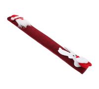 SOIMISS Christmas Refrigerator Handle Covers 2pcs Linen Appliance Handle Protectors for Fridge, Microwave, and Oven Doors, Holiday Snowman Kitchen Decor Wraps for Christmas Decorated