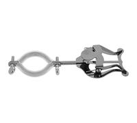 SOIMISS Clarinet Music Holder for Marching Band 2 Pack Portable Black Alloy Lyre Clip Secure Grip Multifunctional Compact Design for Parades Performances Beginners Musicians