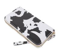 SOIMISS Classic Pu Multi-compartment Wallet for Women with Wristlet Strap, Store Business Cards, for Evening Party and Chic Style