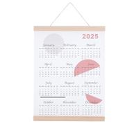 SOIMISS Cloth Wall Calendar Hanging Monthly Planner Organizer for Home and School with Artistic Geometric Design and Contemporary Style Wall Planner Organizer