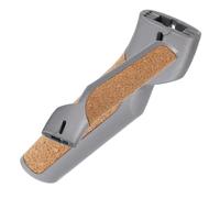 SOIMISS Cork Handle Replacement Part Walking Stick Handle Wood and Plastic Anti-slip Comfortable Grip Easy Installation for Hiking and Skiing
