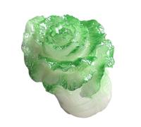 SOIMISS Creative Resin Cabbage-shaped Colour Changing Tea Pet for Tearoom Decoration, Lightweight and Not Easy to Damage, Unique Tea Tray Accessory with Realistic Craftsmanship Design