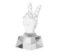 SOIMISS Crystal Trophy Delicate Award Trophy Decorative Prize