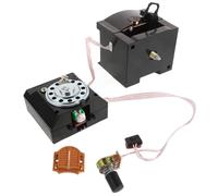 SOIMISS Cuckoo Clock Movement, Battery Operated Wall Clock Mechanism with Sound, No Nails Needed, Easy Stick-on Design for Living Room, Bedroom and DIY Projects
