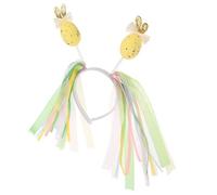 SOIMISS Cute Easter Bunny Ear Headband Egg Design, Comfortable Cloth and Foam Material, Not Easy to Slip, for Easter Parties and Theme Parties, Suitable for Different Age Groups
