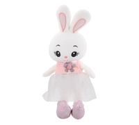 SOIMISS Cute Grey Plush Bunny 45cm - Soft Rabbit Stuffed Animal Pillow for, Plush Doll for Sleeping and Cuddling Random Style
