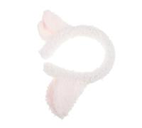 SOIMISS Cute Plush Sheep Ear Headband Soft Japanese-inspired Animal Hairband for Women Cozy Face Washing Party Accessory Adorable Farm Event Hair Hoop