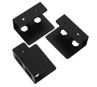 SOIMISS Desk Laptop Stand Minimalist Black Iron Eva Plastic Invisible Storage Holder Compatible with Laptop Notebook Computer for Workspace Organization