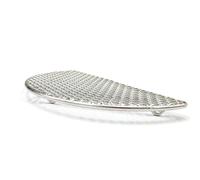 SOIMISS Detachable Stainless Steel Barbecue Grill Mat Mesh Wire Net for Outdoor Bbq and Hotels, Keeps Food on The Grill, Silver Sturdy Cooking Accessory