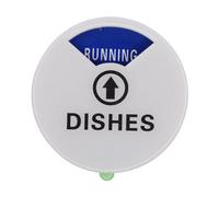 SOIMISS Dishwasher Magnet Clean Dirty Indicator Sign Lightweight Non Scratch Magnetic Kitchen Organizer Easy to Read Acrylic Dishwasher Magnet Sign for Kitchen