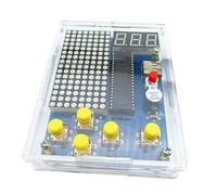 SOIMISS Diy Electronic Kits Soldering Practice Game Console Assemble Parts for Gaming Accessories Stem Projects