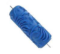 SOIMISS DIY Patterned Paint Roller Decorative Rubber Texture Roller for Walls Ceilings Furniture Cabinets Reusable Soft Surface Tool for Uniform Embossed Patterns and Home Decoration