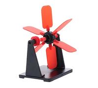 SOIMISS DIY Water Wheel Model Kit for Elementary Science Experiment Teaching Tool Easy to Assemble Waterwheel Materials for Hands Learning Stem Educational Aid for Eye Hand Coordination