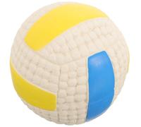 SOIMISS Dog Squeaky Chew Ball 9.5cm Sturdy Molar Teething for Small Dogs Puppies Interactive Pet Plaything for Corgi Golden Retriever Border Collie