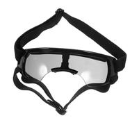 SOIMISS Dog Windproof Sunglasses with UV Protection, Black Small Dog Goggles for Outdoor Activities, Boating and Biking Eyewear for Puppies and Small Breeds
