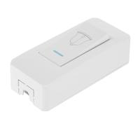 SOIMISS Door Bell Switch Push to Exit Button No Touch Doorbell Chime Switch Controller for Home Wall Cabinet Indoor Use High Power Wired Doorbell Button