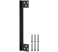 SOIMISS Door Latch Security Shield Plate Deadbolt Latch Protector for Outward-Opening Doors Stainless Steel with Screws