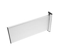 SOIMISS Double-sided Aluminum Blank Door Name Plate Holder for Office Signs Wall Door Mountable Name Plates for Business Cubicle Home Cafe Easy Installation