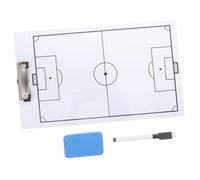 SOIMISS Double Sided PVC Handball Match Drawing Board Clipboard for Marker Included Essential Training Kit for Handball Matches and Half Strategies
