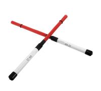 SOIMISS Drum Brushes Nylon Wire Brush Sticks Handle for Jazz Percussion Accessories for Acoustic Jazz and Drumming Rhythm
