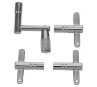 SOIMISS Drum Keys Drum Tuning Accessory Z-shaped and T-shaped Design High Tension for Percussion Accessories for Tuning and Body Tools